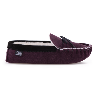 Alexander Carmenere - Mens Sheepskin Moccasin - The Slipper Box